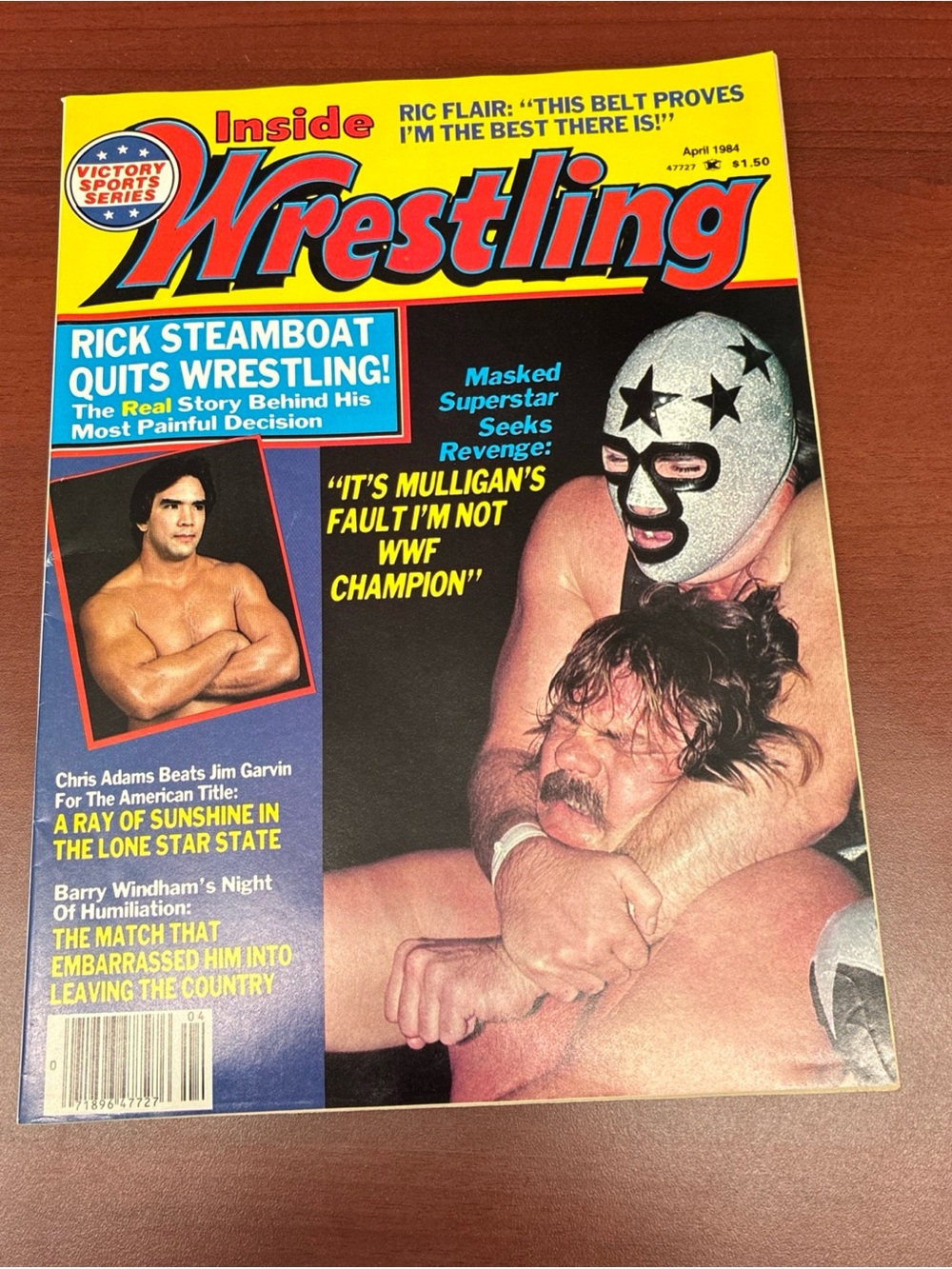 Inside Wrestling Magazine Masked Superstar April 1984